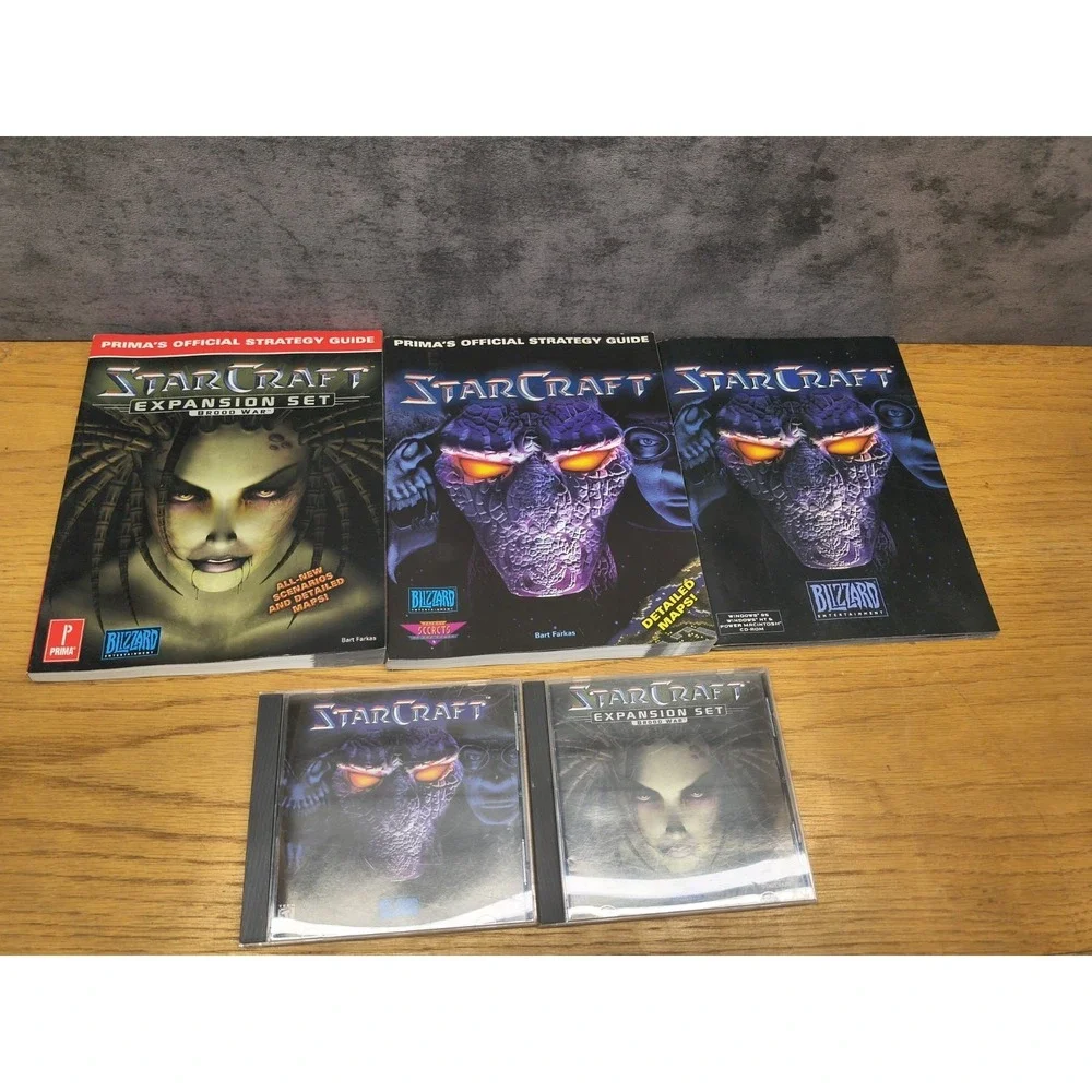 StarCraft and Brood War Expansion (PC) Prima Strategy‎ Guides